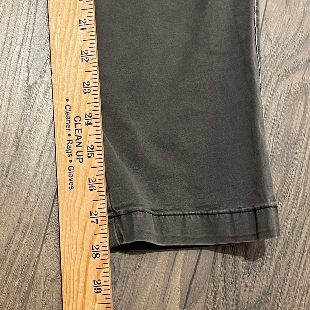 Lucky Brand The Cargo Gray Utility Pants Slim Straight Leg Womens Size 4 27 - Picture 11 of 13